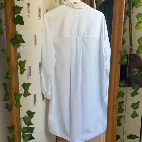NWOT & Other Stories White Button-Up Shirt - Picture 3 of 6